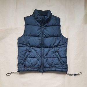 Puffy Black Vest